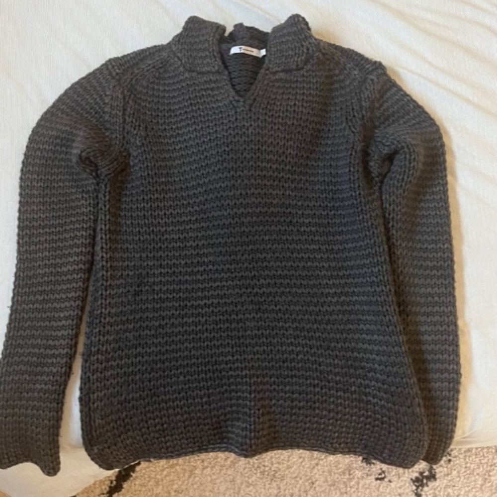 T by Alexander Wang hooded Knit sweater